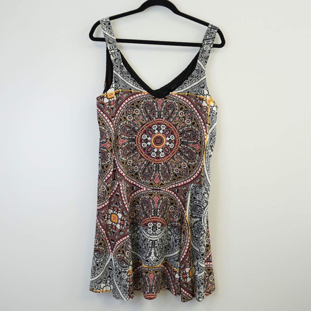 Sanctuary Sleeveless Printed Dress S